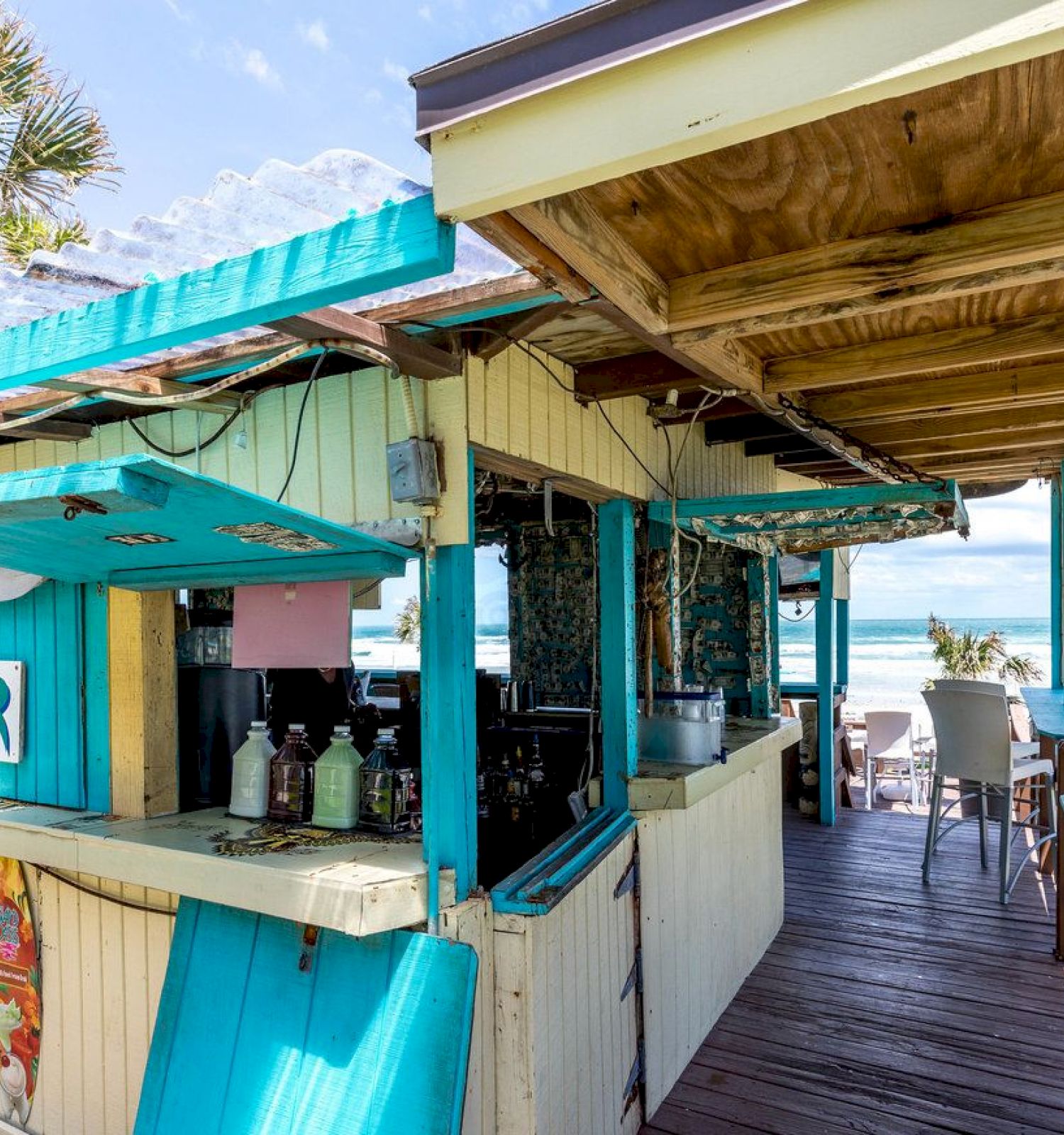 Daytona Beach Restaurant & Bar With Ocean Views Mango Sun Cafe & Tiki Bar